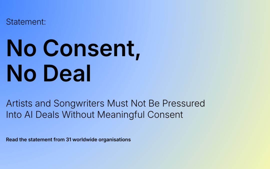 No consent, no deal